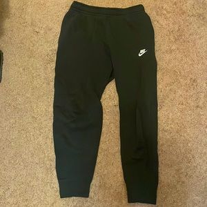 Black nike sweatpants. Size medium